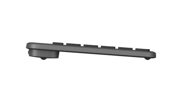 Logitech Signature Slim Solar+ K980 näppäimistö Universaali RF Wireless + Bluetooth QWERTY UK kansainvälinen Grafiitti