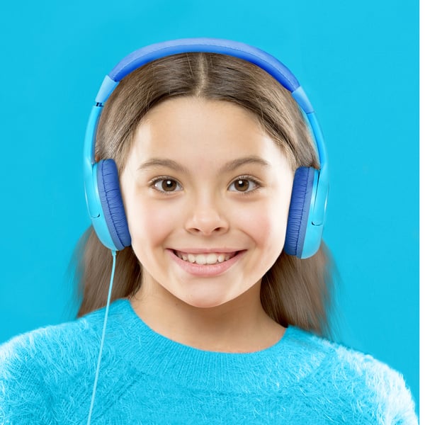 Celly KidsBeat Hörlurar Kabel Huvudband Blå