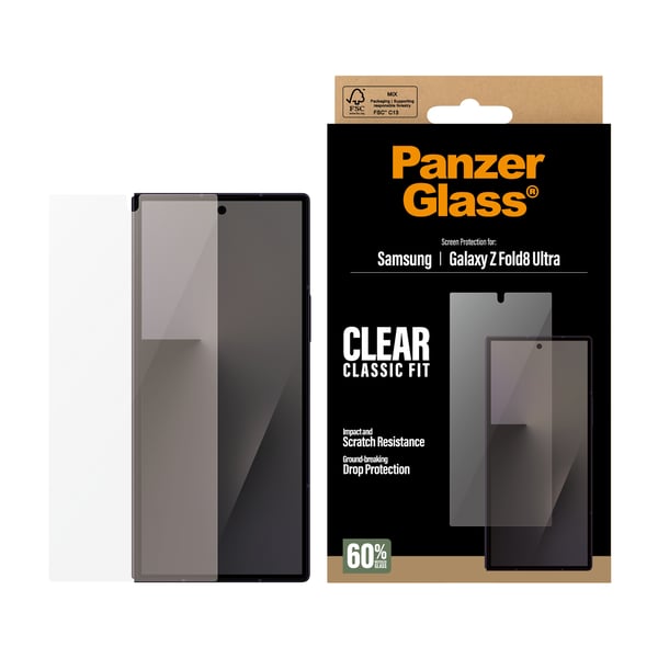 PanzerGlass ® Sub Skærmbeskyttelse Samsung Galaxy Z Fold8 Ultra | Classic Fit
