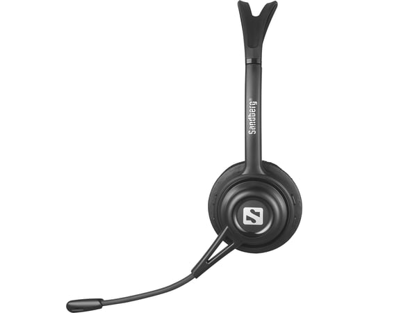 Sandberg 126-43 kuulokkeet ja kuulokemikrofoni Langaton Pääpanta Musiikki/Päivittäin Bluetooth Musta