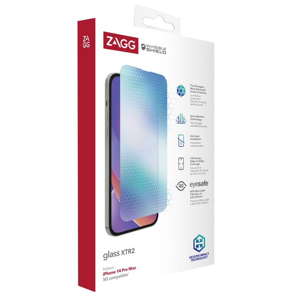 InvisibleShield Glass XTR2 Genomskinligt skärmskydd Apple 1 styck