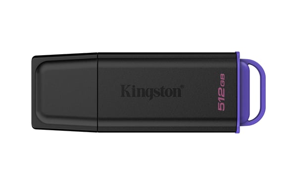 Kingston Technology DataTraveler Exodia USB-sticka 512 GB USB Type-A 3.2 Gen 1 (3.1 Gen 1) Svart, Violett