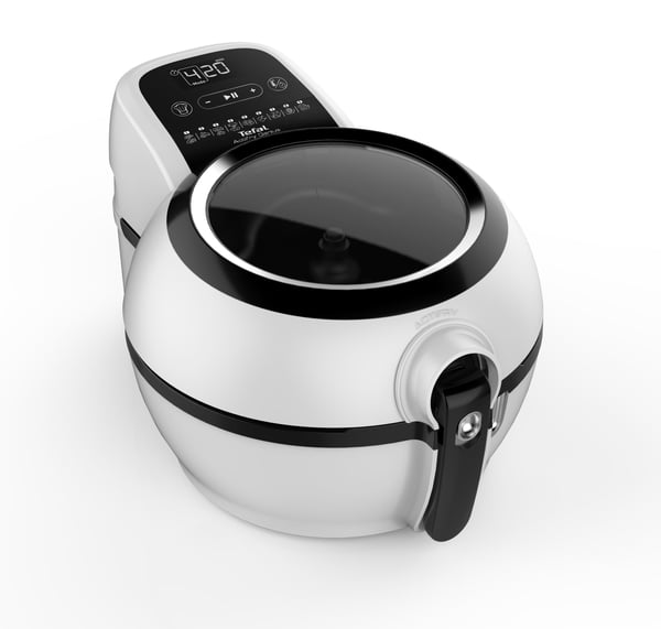 Tefal ActiFry Genius XL FZ7600 rasvakeitin Yksi 1,2 L Erillinen 1350 W Kuumakiertoilmakypsennin Musta, Valkoinen