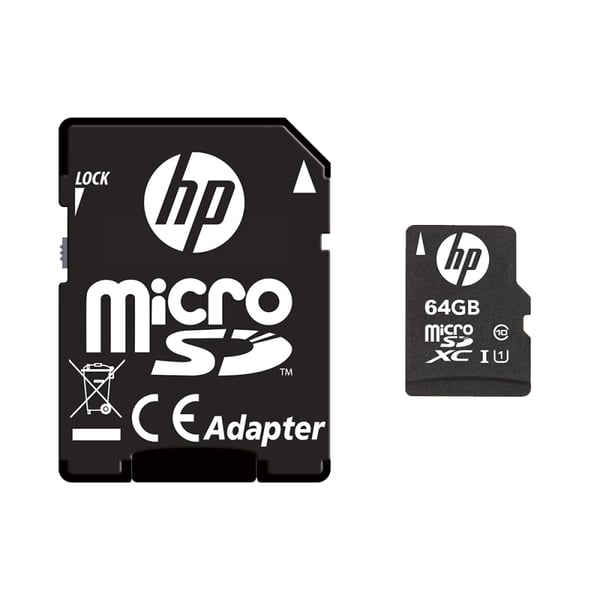 HP SDU64GBXC10HP-EF hukommelseskort 64 GB MicroSDXC UHS-I Klasse 10