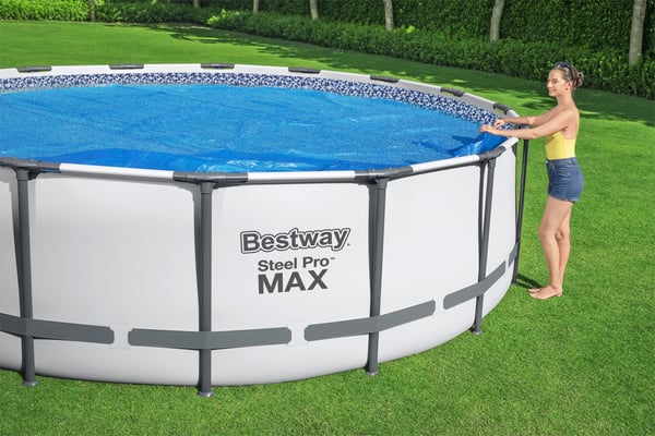 Bestway 58173 / 24 svømmepool afdækning Solafdækning til swimmingpool