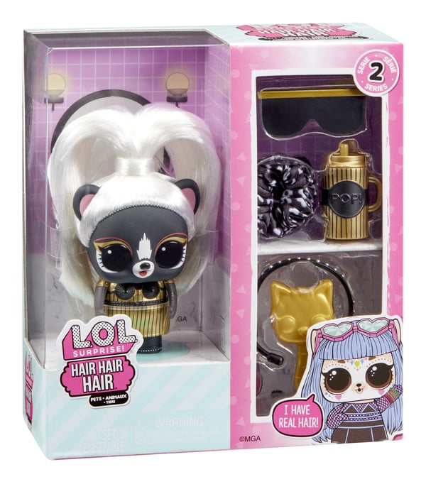 L.O.L. Surprise! Hair Hair Hair Pets Asst in PDQ
