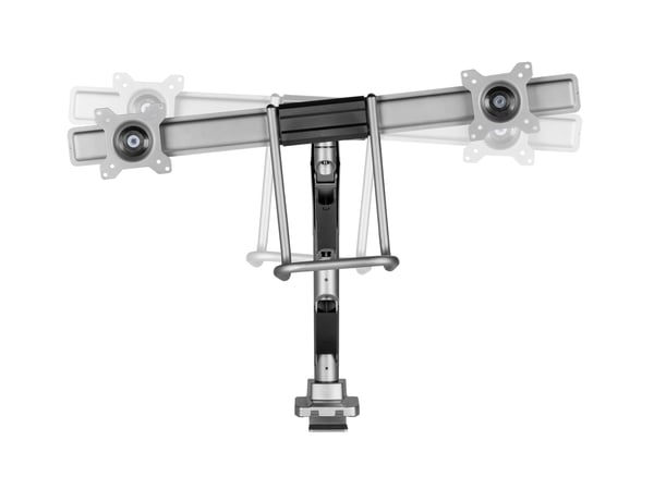 Equip 650161 monitorin kiinnike ja jalusta 81,3 cm (32") Vastaanotto Musta