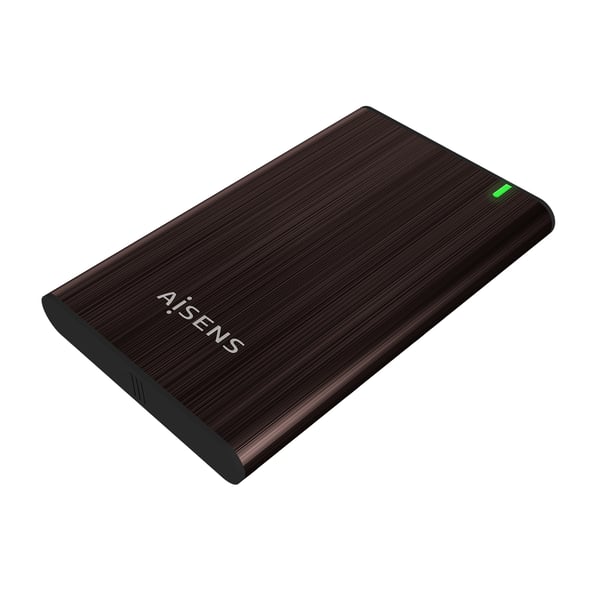 AISENS ASE-2525BWN drevkabinet HDD kabinet Brun 2.5"