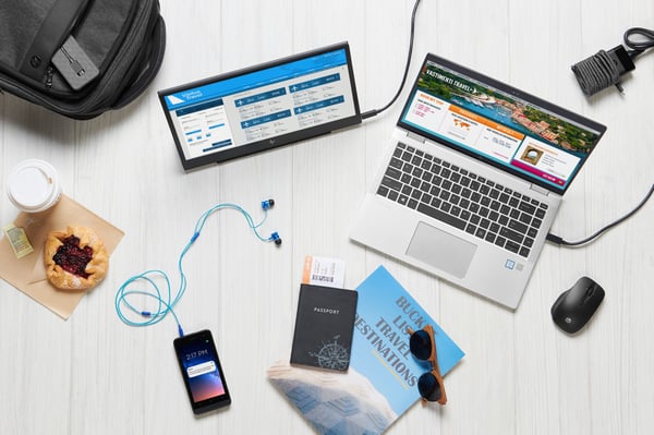 HP USB-C slank rejsestrømadapter 65 W