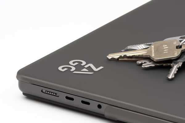 ZAGG MacBook Protection 35,6 cm (14") Hårdt etui Grå