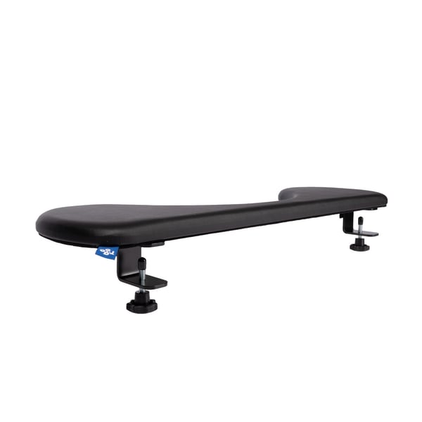 R-Go Tools Armstöd R-Go, ergonomiskt, symmetriskt med utskärning för magen, mjuk skumfyllning, svart