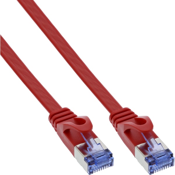 InLine 71800R netværkskabel Rød 10 m Cat6a U/FTP (STP)