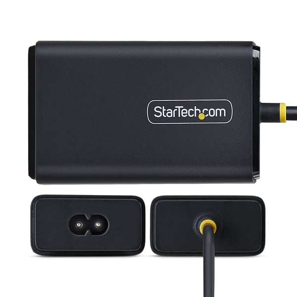 StarTech.com 165LE-USB-C-CHARGER strømadapter og vekselret Indendørs 65 W Sort