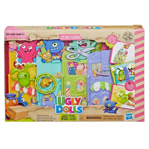 Hasbro Uglyville Unfolded Main Street Playset and Portable Tote