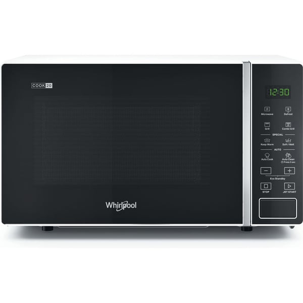 Whirlpool Cook20 MWP 203 W Valkoinen Grillimikroaaltouuni Pöytämalli 20 L 700 W