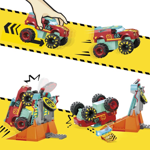 MEGA Hot Wheels Smash 'n Crash demoderby ekstrem stuntbane