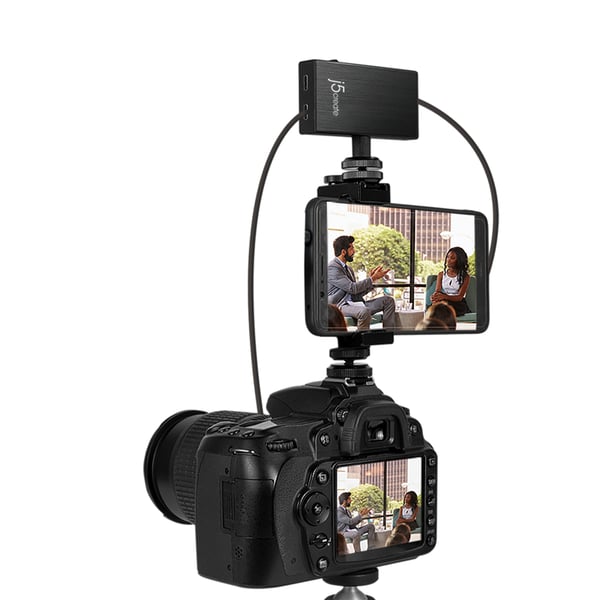 j5create JVA02-N Live Capture Adapter HDMI™ - USB-C™ ja virransyöttö