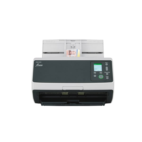 Ricoh fi-8190 ADF + scanner med manuell matning 600 x 600 DPI A4 Svart, Grå