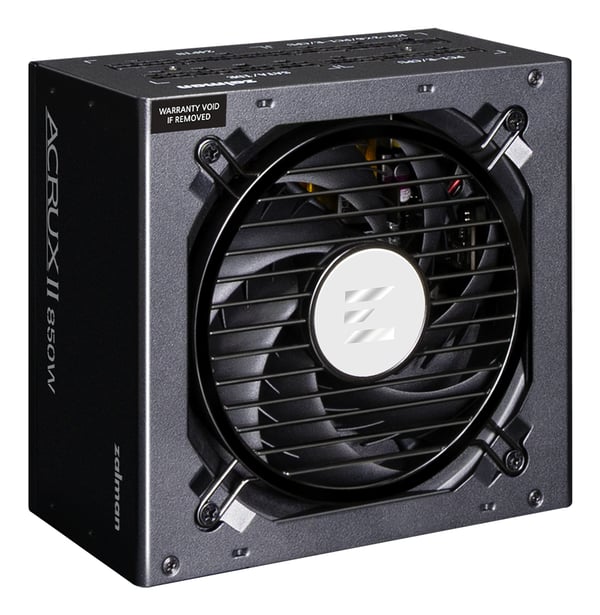 Zalman ACRUX II enhed til strømforsyning 850 W 24-pin ATX ATX Sort