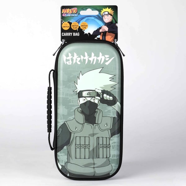 Konix Naruto Kakashi Hårt fodral Nintendo Polyvinylklorid (PVC) Khaki