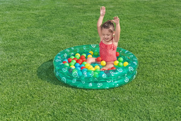 Bestway 51141 / 25 boldområde og plastikkugle