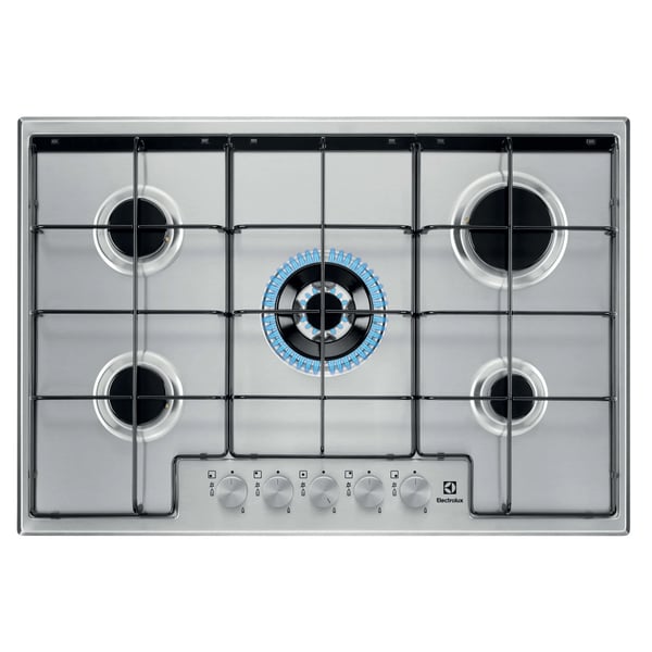 Electrolux EGS7534X Rostfritt stål Inbyggd 75 cm Gas 5 zone(s)