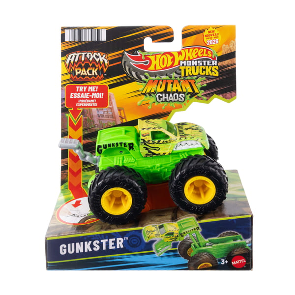 Hot Wheels Monster Trucks ATTACK PACK Assortment