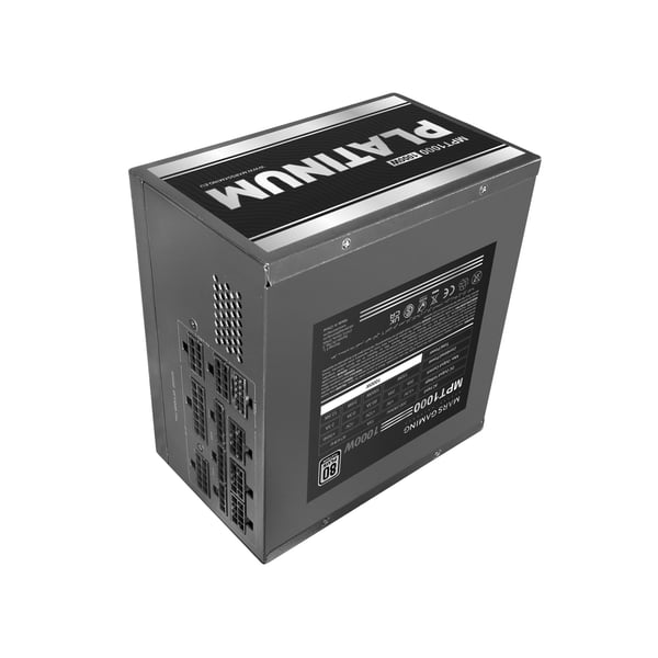 Mars Gaming MPT1000 strömförsörjningsenheter 1000 W 24-pin ATX ATX Svart