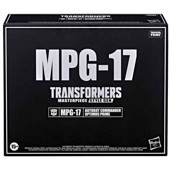 Transformers Takara Tomy MPG-17 Optimus Prime Style Generation