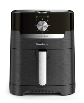 Moulinex EZ501810 rasvakeitin Yksi 4,6 L Erillinen Kuumakiertoilmakypsennin Musta