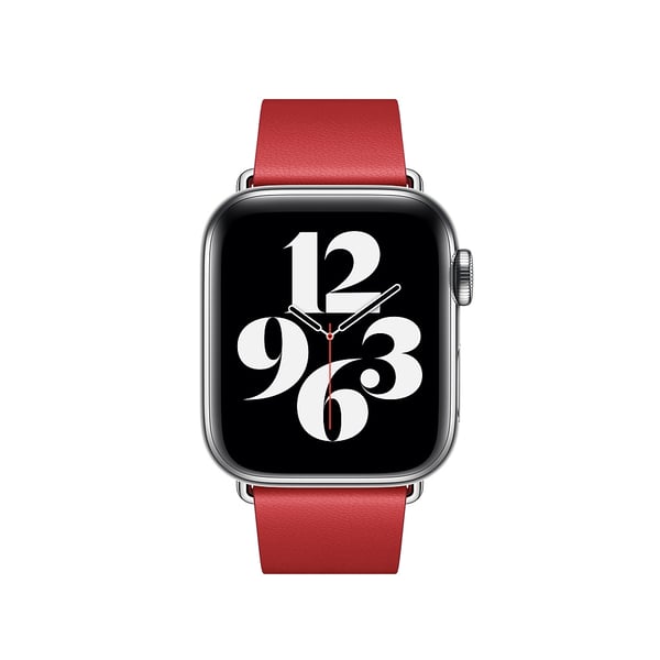 Apple MY662ZM/A Smart bærbart (wearable) tilbehør Band Rød Læder