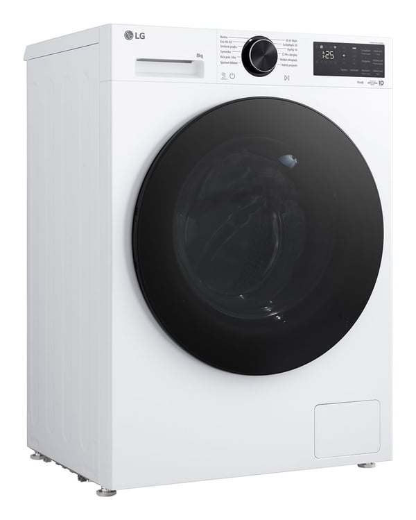 LG Series 500 F2X50S8TLB vaskemaskine Front-læsning 8 kg 1150 rpm Hvid
