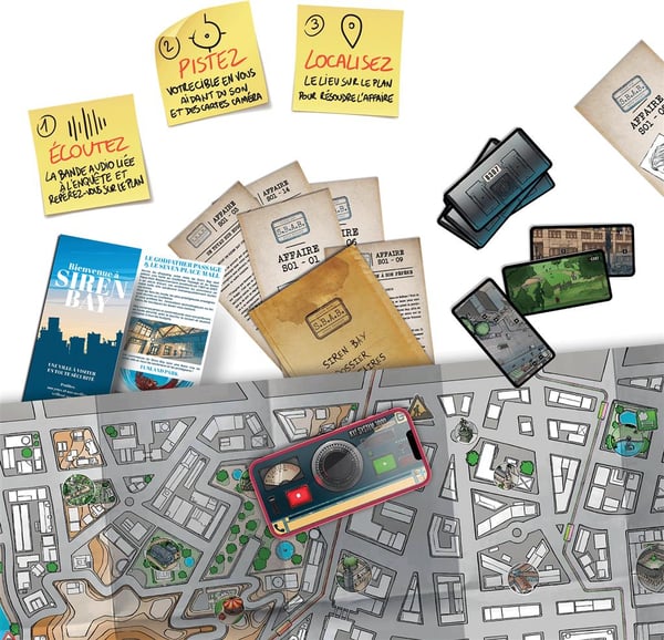 Asmodee KYFTRA01FR lautapeli 25 min
