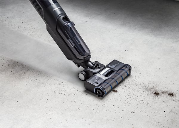 Rowenta X-Clean 4 GZ5035 Skaftdammsugare Batteri Torr&våt Skum Utan påse 200 W Grå