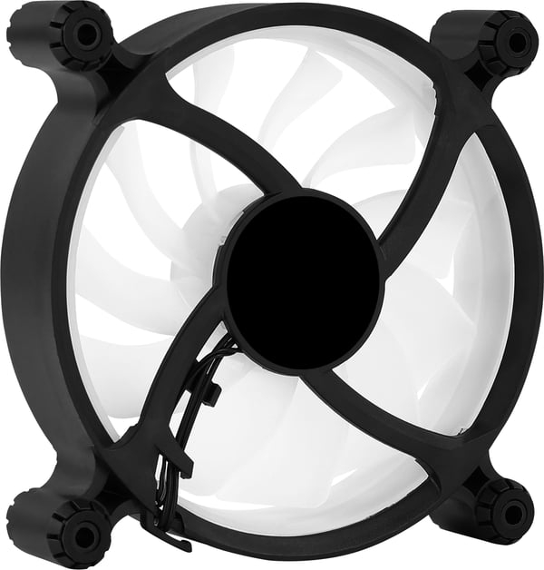 Aerocool Spectro 12 FRGB Datorväska Fan 12 cm Svart, Translucent 1 styck