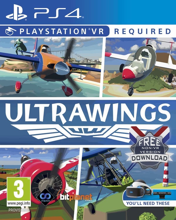 BANDAI NAMCO Entertainment Ultrawings VR, PS4 Vakio Englanti PlayStation 4
