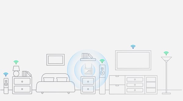 D-Link EAGLE PRO AI trådløs router Gigabit Ethernet Enkelt band (2,4 GHz) 4G Hvid