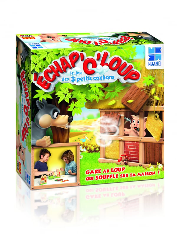 MEGABLEU 678004 brætspil Echap'O'Loup Løb