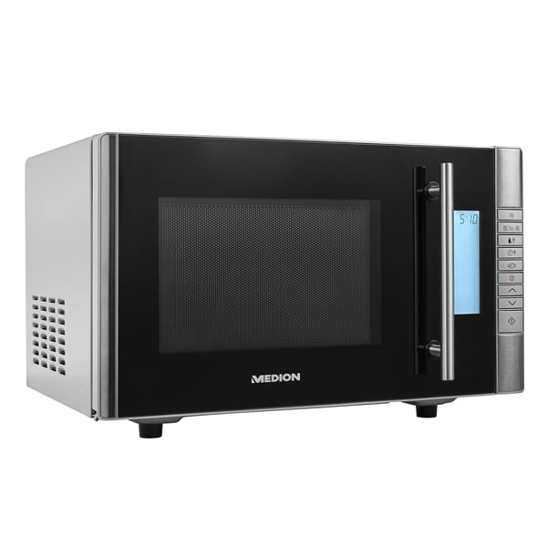 MEDION MD 14482 Svart, Rostfritt stål Grillmikrovågsugn Bänkdiskmaskin 20 l 800 W