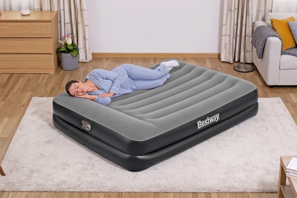 Bestway 67403 / 23 luftmadrass Dubbelmadrass Grå Unisex