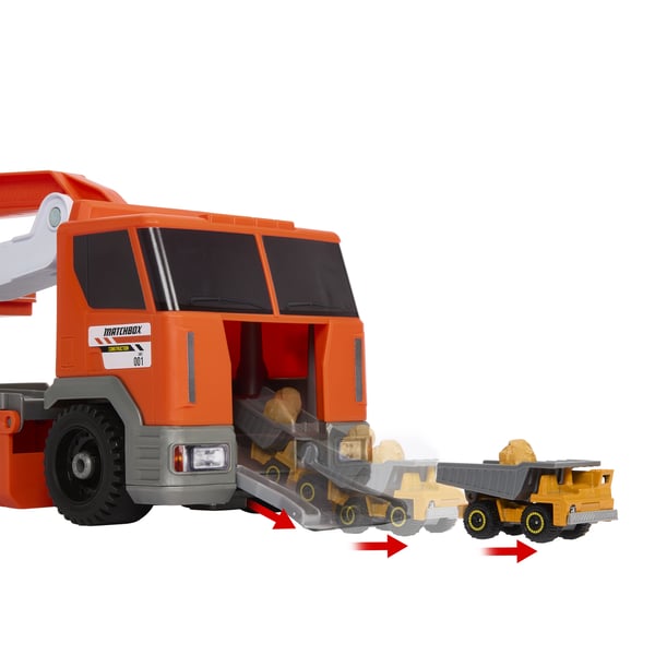 Matchbox Action Drivers Transforming Excavator