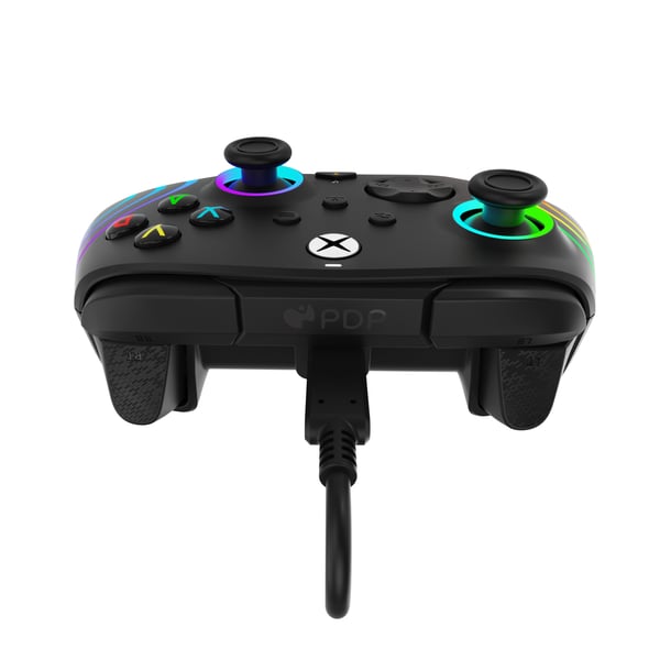 PDP Afterglow Wave Svart USB Spelplatta PC, Xbox One, Xbox Series S, Xbox Series X