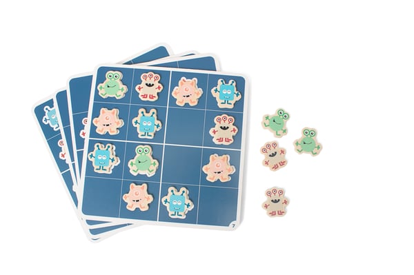 BS Toys GA493 brætspil Monster Sudoku Logisk