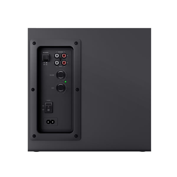 Trust Yuri mikrofonset 60 W Universal Svart 2.1 kanaler 1-vägs 15 W