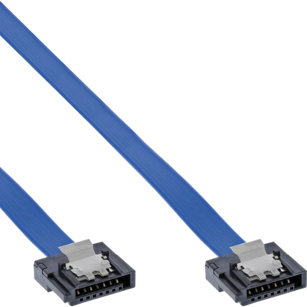 InLine 27705K SATA-kabel 0,5 m Blå InLine 27705K SATA-kabel 0,5 m Blå