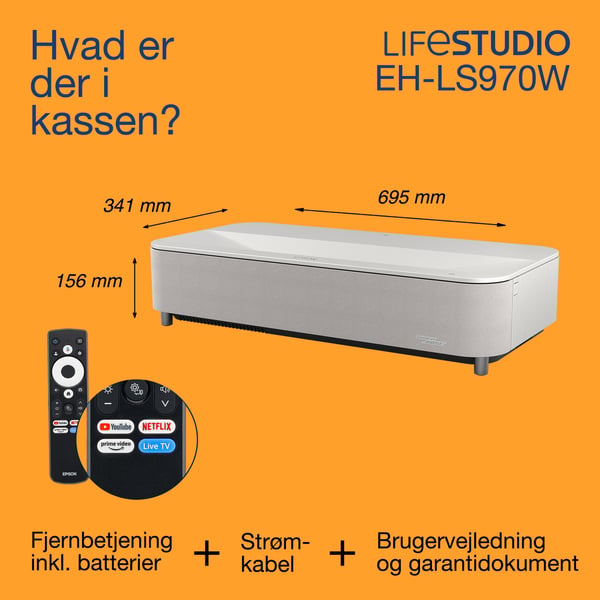 Epson Lifestudio Grand Plus EH-LS970W – Diamanthvid