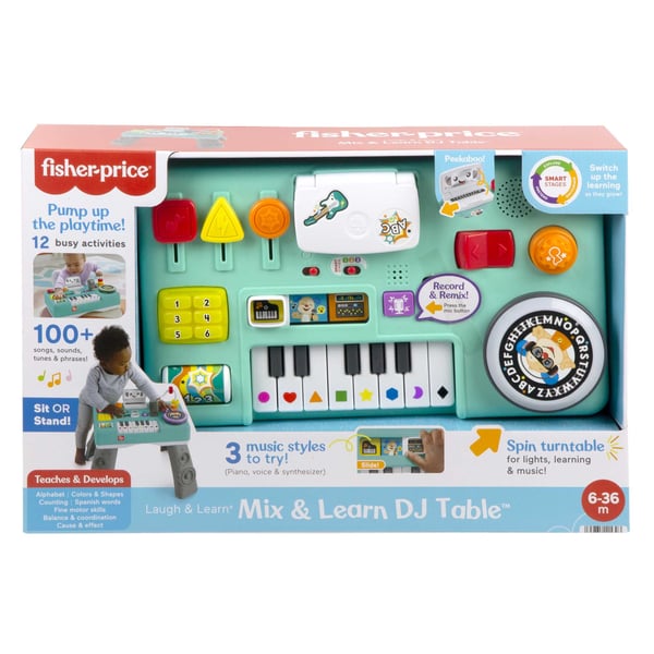 Fisher-Price Laugh & Learn Mix & Learn DJ Table