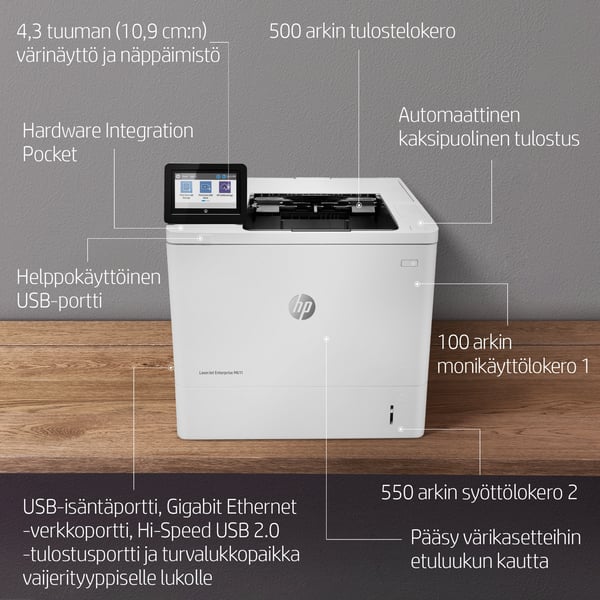 HP LaserJet Enterprise M611dn