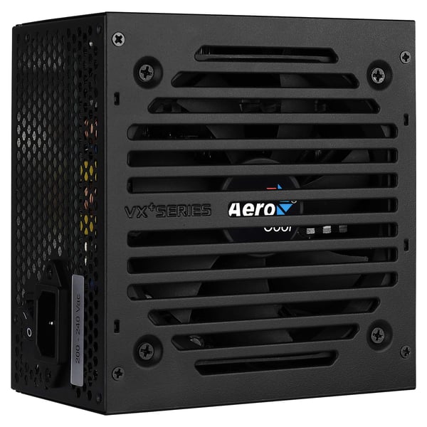 Aerocool VX PLUS 550 virtalähdeyksikkö 550 W 20+4 pin ATX ATX Musta