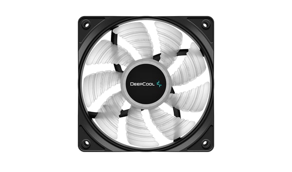 DeepCool RF120R Datorväska Fan 12 cm Svart, Translucent 1 styck